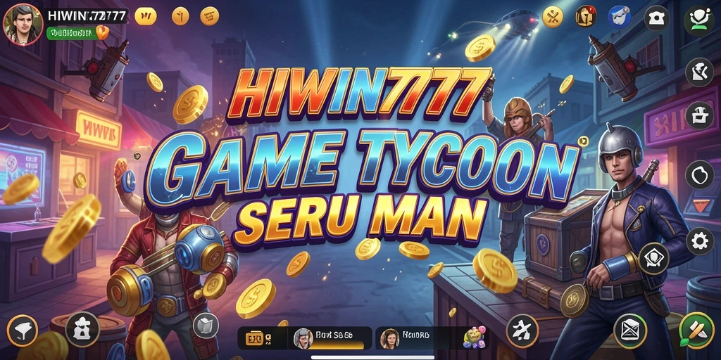 Gameplay menarik HIWIN777 dalam membangun bisnis Tycoon.