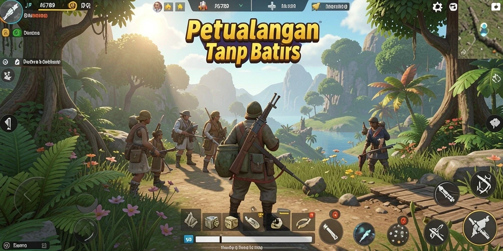 Screenshot gameplay JP6789 menampilkan eksplorasi dunia terbuka yang menakjubkan.
