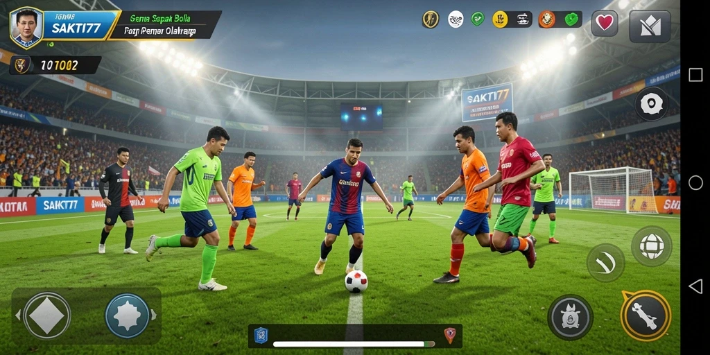 Tampilan gameplay <strong>SAKTI77</strong> yang menegangkan dan mendebarkan.
