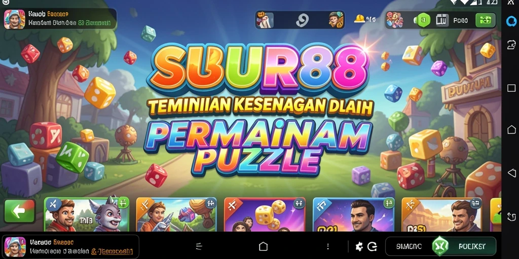 Tampilan gameplay SUBUR88 yang seru dan penuh warna.
