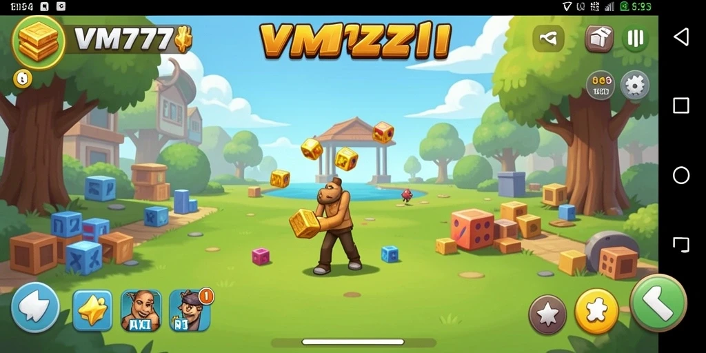 Tampilan gameplay <strong>VM777</strong> yang menantang dan menarik.